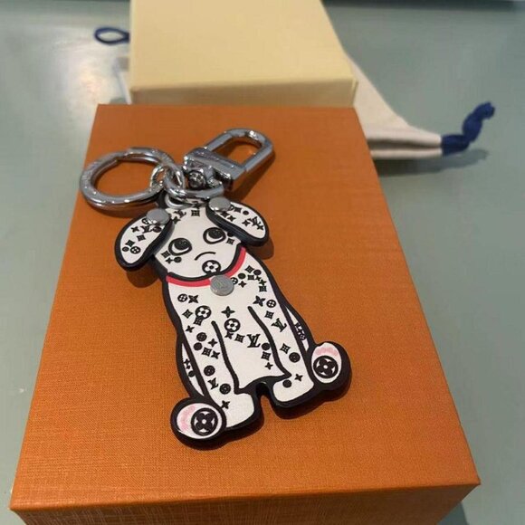 LV Charming Puppy Keychain - Picture 1 of 6